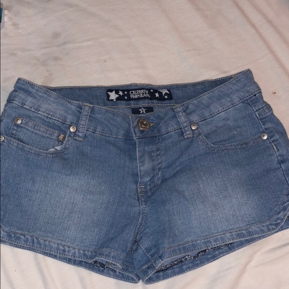 Celebrity Pink Jean shorts